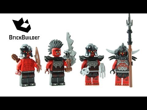 Vidéo LEGO Nexo Knights 853516 : Ensemble de construction Armée de monstres