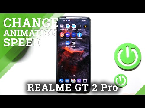 Home screen animation on Realme GT 2 Pro / How to Change Home Screen Transition on Realme GT 2 Pro
