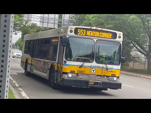 The Sweet Taste Of The Remastering | Yoshi's Ride Series {S7-E17} - Riding the 553 🚌 - {MBTA}
