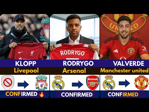 🚨LATEST CONFIRMED TRANSFER NEWS AHEAD OF JANUARY TRANSFER WINDOW 2026  Valverde ✅️, Klopp, Rodrygo🔥 