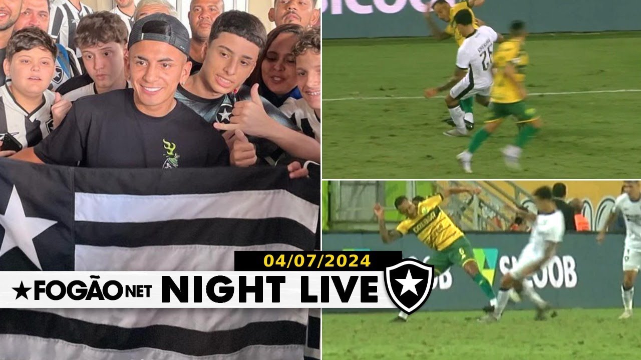 NIGHT LIVE | A chegada de Thiago Almada ao Botafogo e a divulgação de mais um áudio absurdo do VAR