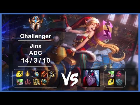 KR Challenger Replays ADC Jinx vs Varus Ep.2826