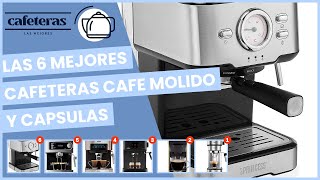 Las 6 mejores cafeteras cafe molido y capsulas