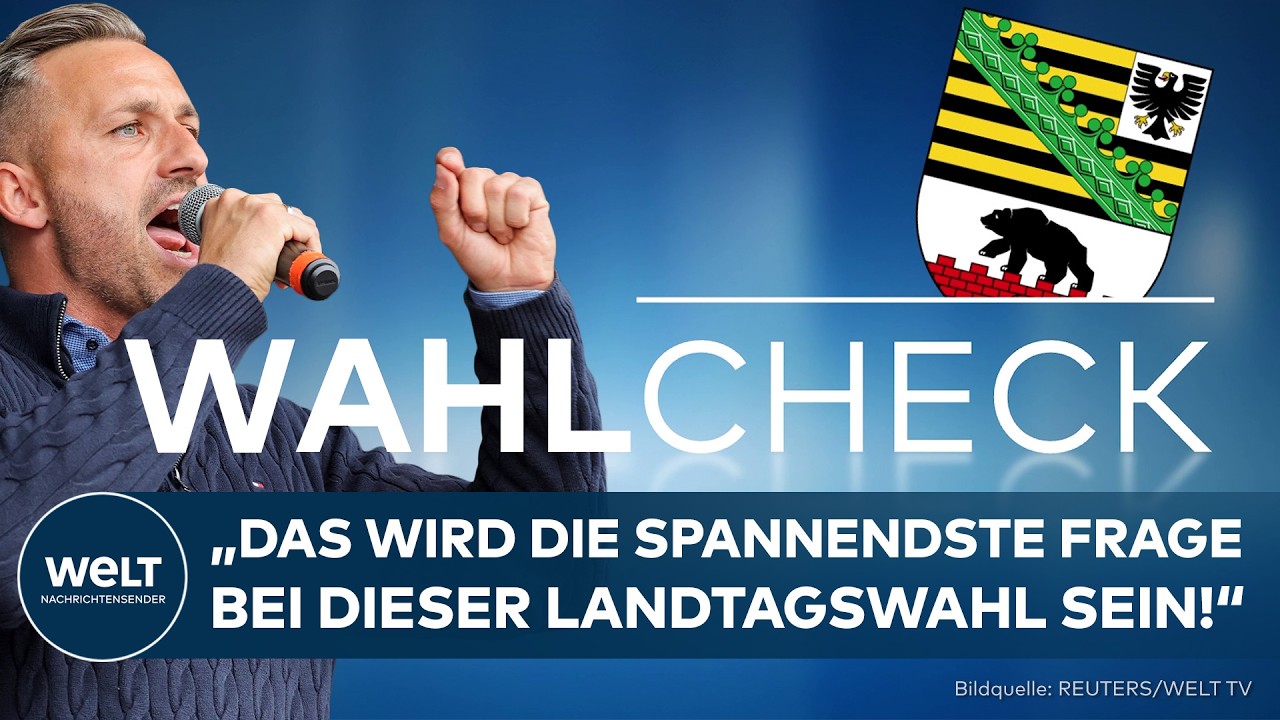 WAHL IN SACHSEN-ANHALT: „Faktor Siegmund“ – „Die AfD hat ein Momentum!“ | Wahlcheck 1