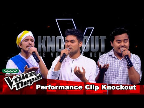 Dharmendra Vs Rabi Vs Bikki | Knockout |The Voice of Nepal Season 3 - 2021