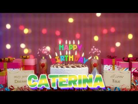CATERINA Happy Birthday Song with Names 🌟 Happy Birthday to You