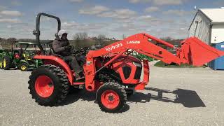 2023 Kubota L2502 Open Station Tractor w/ Loader! Like New! For Sale by Mast Tractor Sales