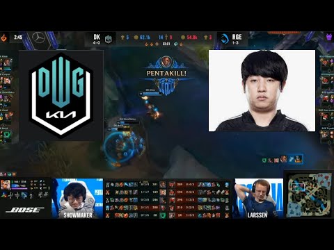 DK Khan Penta Kill and Showmaker Is Smiling, Larssen Not So happy