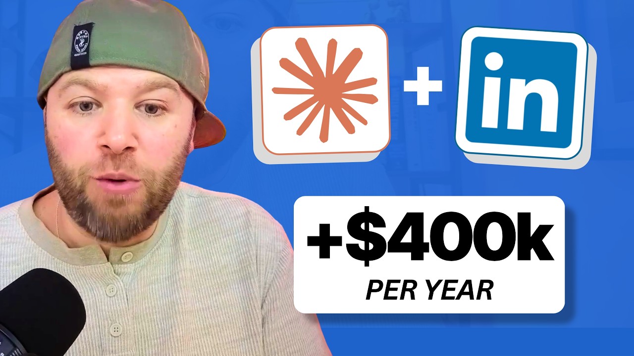 The claude workflow building pipeline on linkedin right now