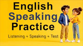 English Conversation Practice | Vocabulary for Real Life Daily Speaking | A2 B1 Lesson | Listening