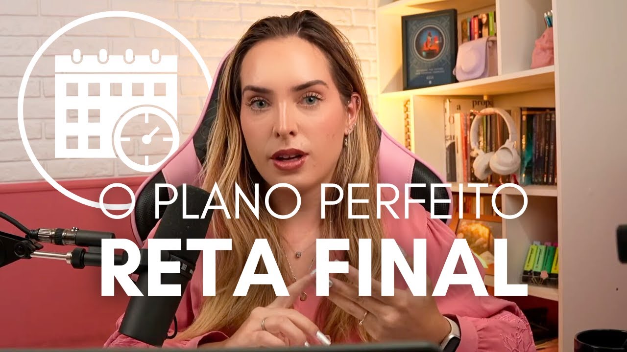 TUDO o que você tem que fazer na RETA FINAL do ENEM 2024