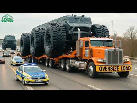 100 Die spektakulärsten Schwertransporte weltweit, schnell, riesig & stark wie nie zuvor gesehen #1