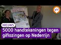 Handtekeningenactie tegen komst smeerpijp: 'We blijven vechten'