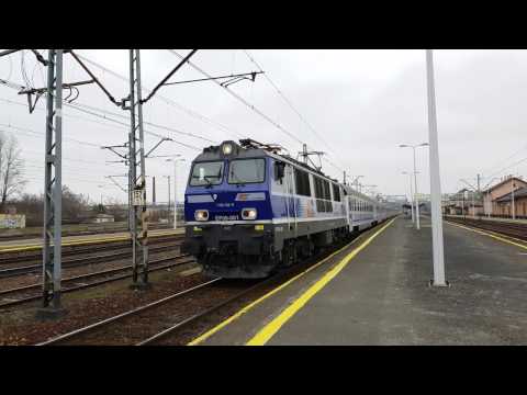 EP09-001 + IC SIEMIRADZKI z Przemyśla do Poznania i Zielonej Góry odjeżdża z dw.Rzeszów Gł. 13.03.17