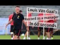 Louis Van Gaal: Manchester United managers.
