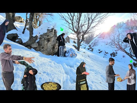 "Shahram Unexpected Confession; ❄️ Fatemeh & Panah Sediqeh's Fateful Choice in Blizzard"