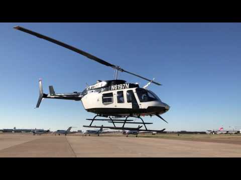 Bell 206 Long Ranger Take Off