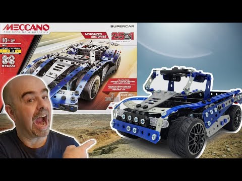 I built the Meccano 25 in 1 Supercar - Pick Up for 2025