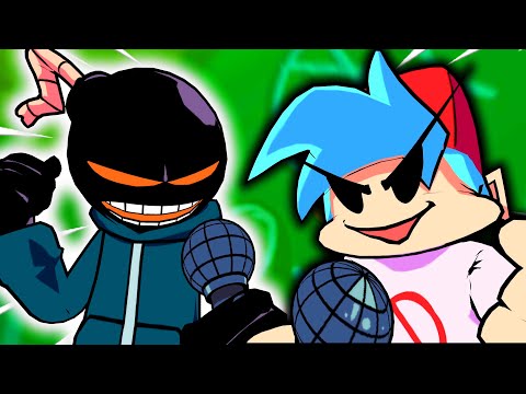 Fun Sized Whitty V.S Boyfriend in Friday Night Funkin' VR - (VRChat Rap Battle: Overhead)