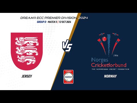 Group D, Match 3 - JSY vs NOR | Highlights | ECC24 Premier | 12 Oct 2024 | ECC24.092
