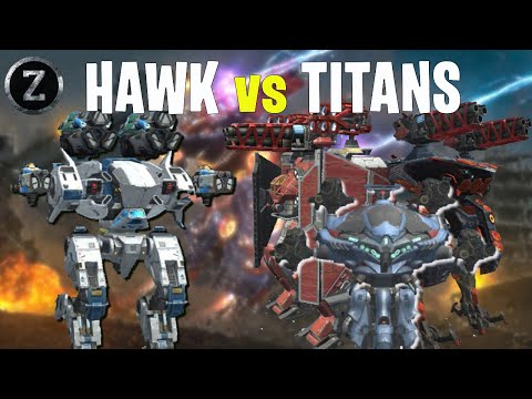 🔴 | WR | HAWK MK2 12  vs AO MING, ARTHUR & NODENS | MAXED MK2 12 Comparison | WAR ROBOTS