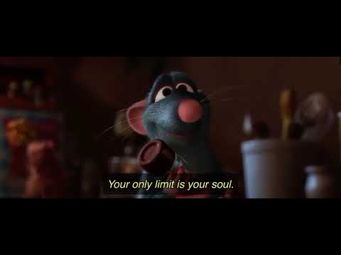 Ratatouille - ‘Anyone can cook but only the fearless can be great’