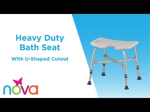 500 lb. Wt. Cap. Heavy Duty Bath Seat with Hygienic Cut Out 9051