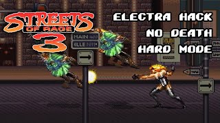 Streets of Rage 3 - Electra Hack Hard No Death Pla