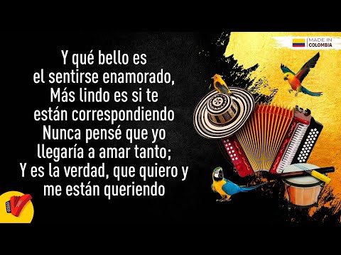 Sentirse Enamorada, Las Musas Del Vallenato, Video Letra - Sentir Vallenato