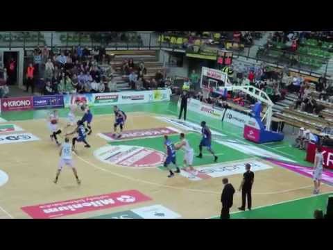 STELMET BC Zielona Góra - POLFARMEX Kutno 81:68 - Skrót meczu - 30.11.2015