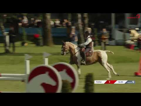 Siegesritt von Mitja Hinzpeter und Santana GP in der Working Equitation Masters of Speed