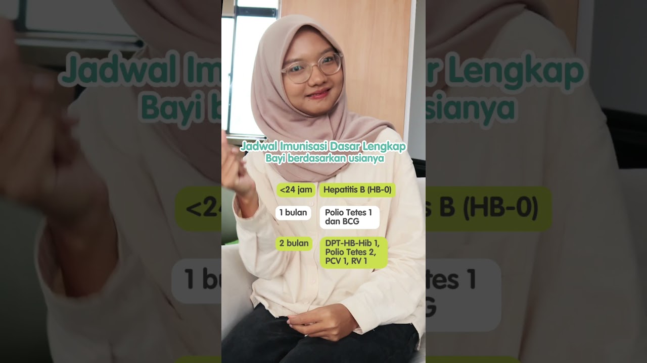 Cek! Jadwal Imunisasi Anak