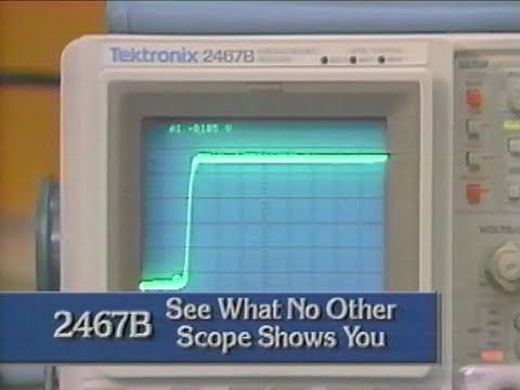 Tektronix 2467B "Bright Eye (tm)" Oscilloscope