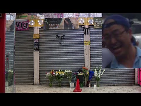[영상] 좀도둑 막으려다..한인 가발상점 주인 관련 증언