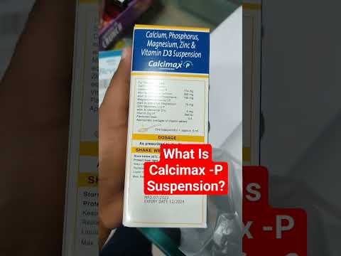 Calcimax p suspension syrup, 200 ml
