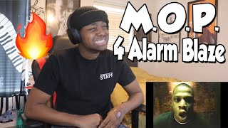 THE ENERGY ON THIS IS WILD!!! M.O.P. - 4 Alarm Blaze (Feat. Teflon &amp; JAY-Z) REACTION