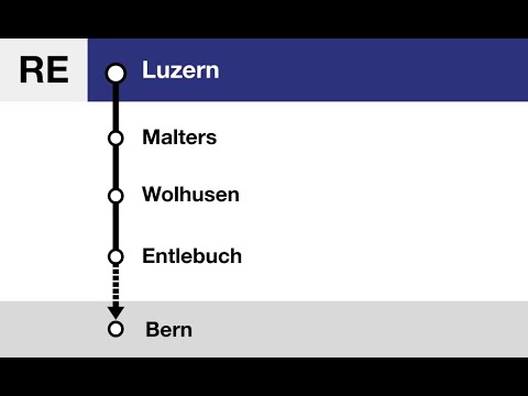 BLS Ansagen » RE Luzern — Bern (2022) | Kamblyzug | SLBahnen