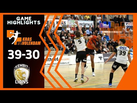 Game Highlights | KRAS/Volendam bezorgt Lions eerste verlies | KRAS/Volendam - Kembit Lions |