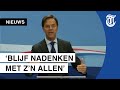 Rutte: 'Ben bereid elke maatregel te nemen