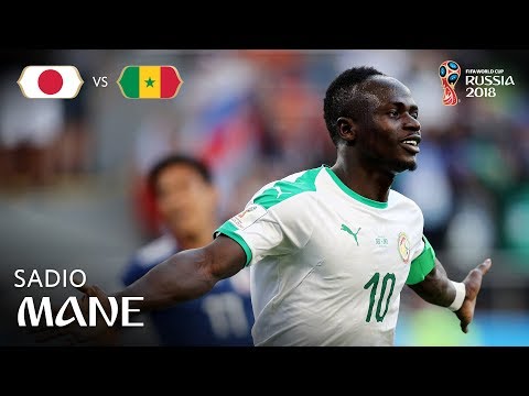 Sadio MANE Goal - Japan v Senegal - MATCH 32