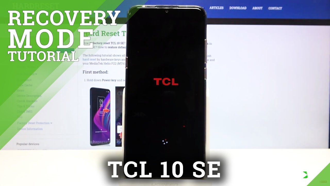How to Enter Recovery Mode on TCL 10 SE – Open Recovery Mode