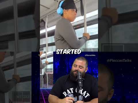 Urban showdown with bus driver