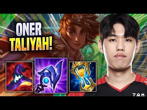 ONER IS A BEAST WITH TALIYAH! - T1 Oner Plays Taliyah JUNGLE vs Nidalee! | Season 2022