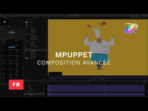 Combiner les comportements et mPuppet dans Motion d’Apple - MotionVFX