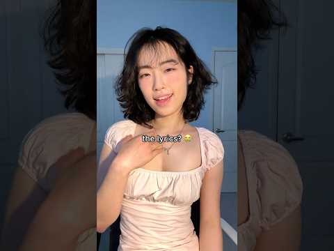 when lyrics & song don’t match 🥀 #shorts #bibi