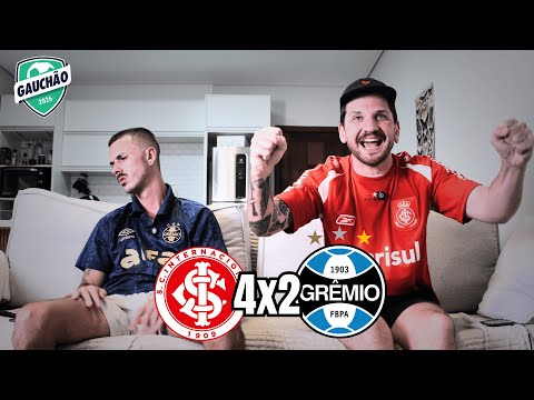 REACT GRENAL - Inter 4 x 2 Grêmio - GAUCHÃO 2026