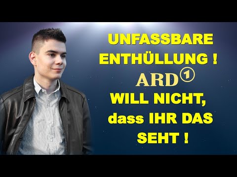 BOMBE! ARD WILL NICHT, dass IHR DAS SEHT!