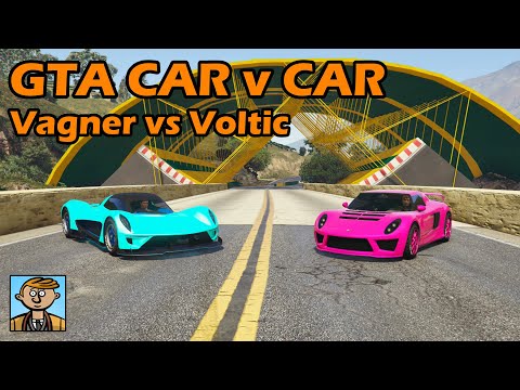 Vagners vs Voltics - GTA 5 Car v Car Racing №1