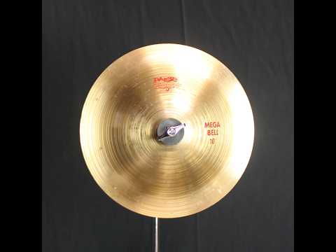 Used Paiste 10" 2002 Mega Bell - 754g (video demo) image 3