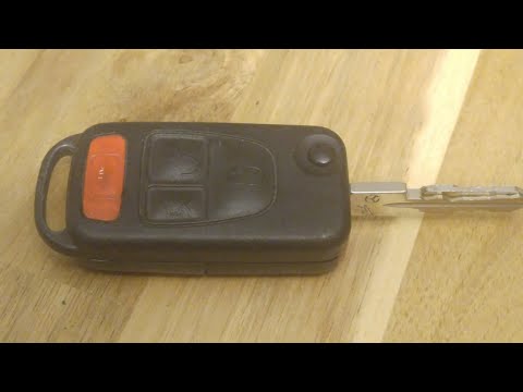 Mercedes Benz Key Fob Battery replacement - DIY